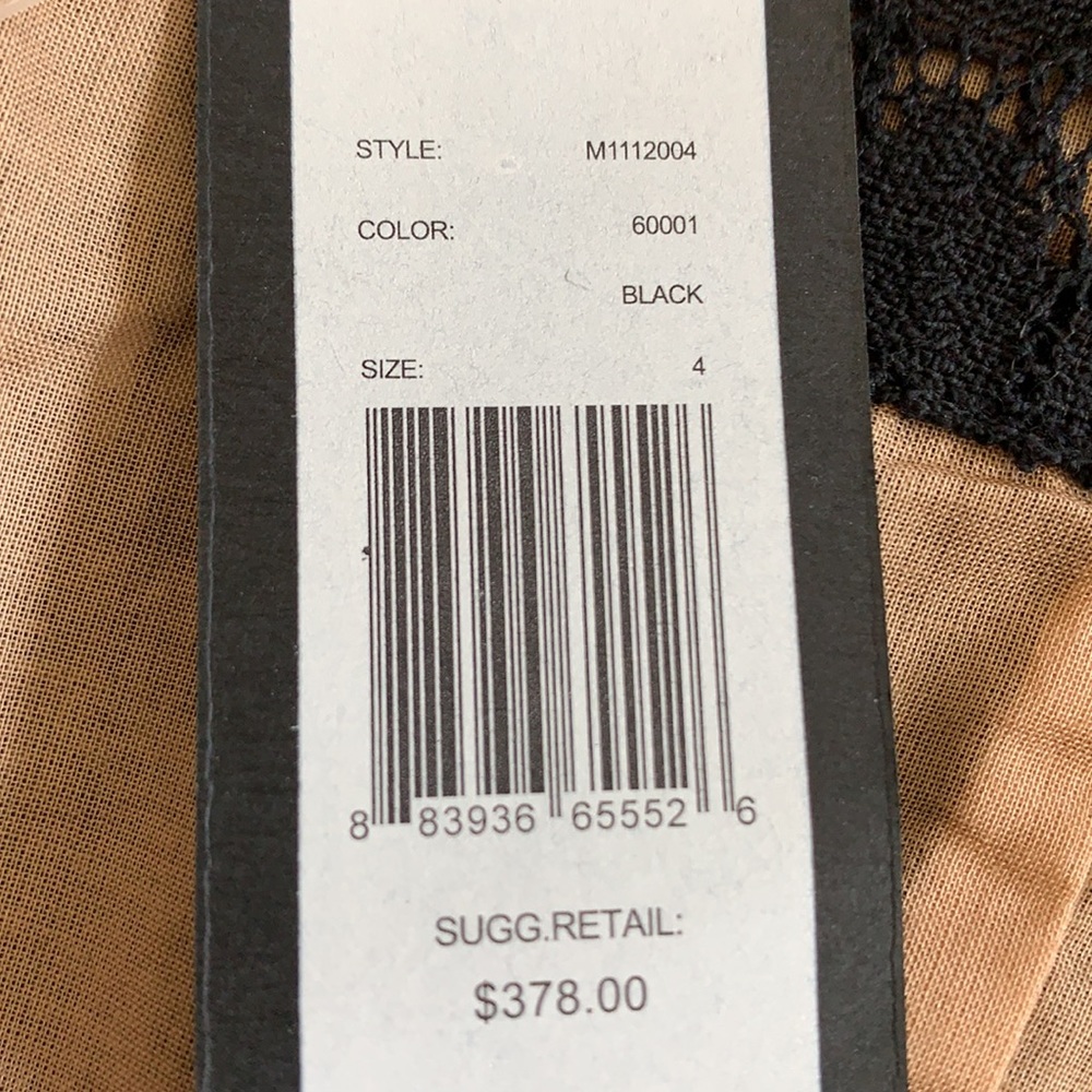 NWT Marc Jacobs black lace shorts romper 4 - Picture 7 of 10